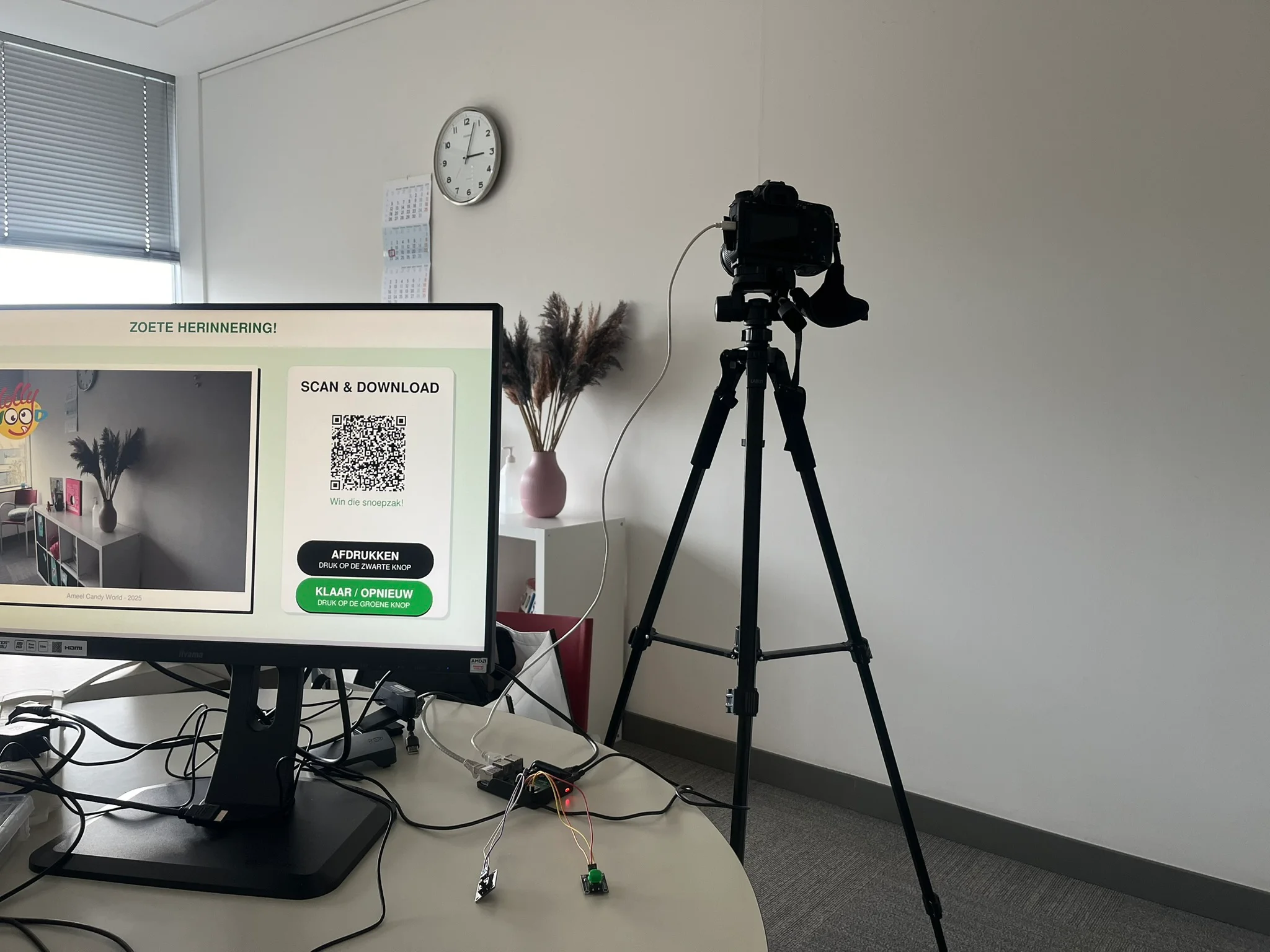 Zelfgebouwde Photobooth — Ameel Beurs & Club Brugge